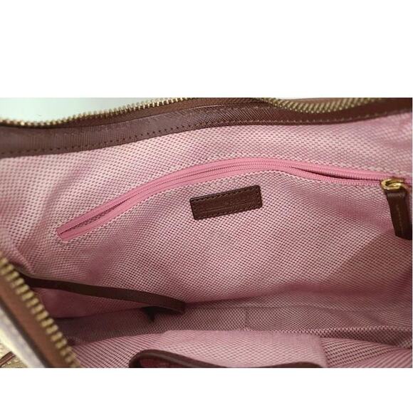 Dooney & Bourke Canvas Monogram Shoulder Mini Handbag Vintage - Picture 5 of 10